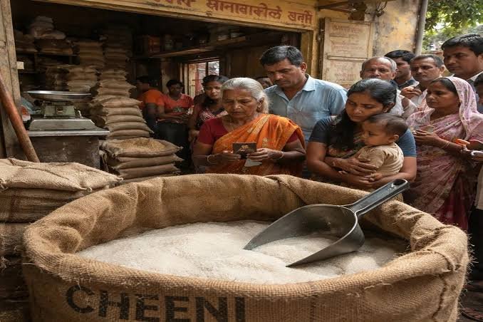 दीपावली से पहले छत्तीसगढ़ की उचित मूल्य राशन दुकानों में शक्कर की कमी