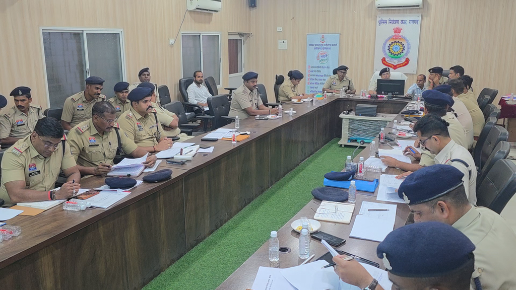 रायगढ़ पुलिस सुरक्षा व्यवस्था