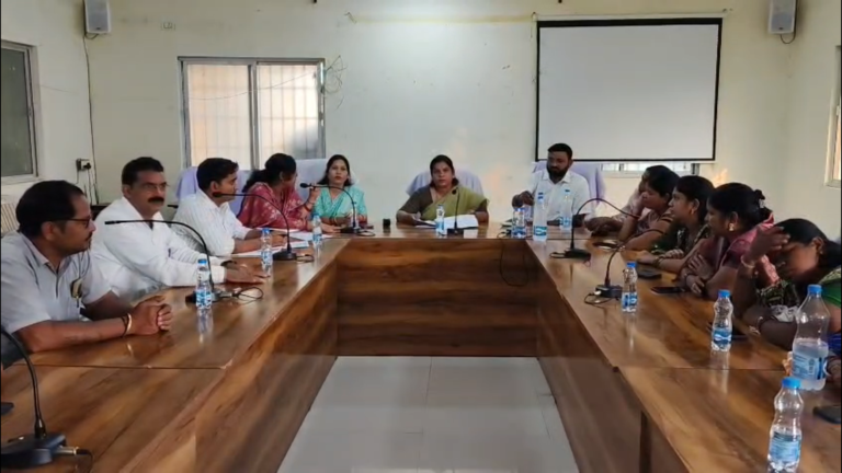 Baramkela Janpad Panchayat Meeting