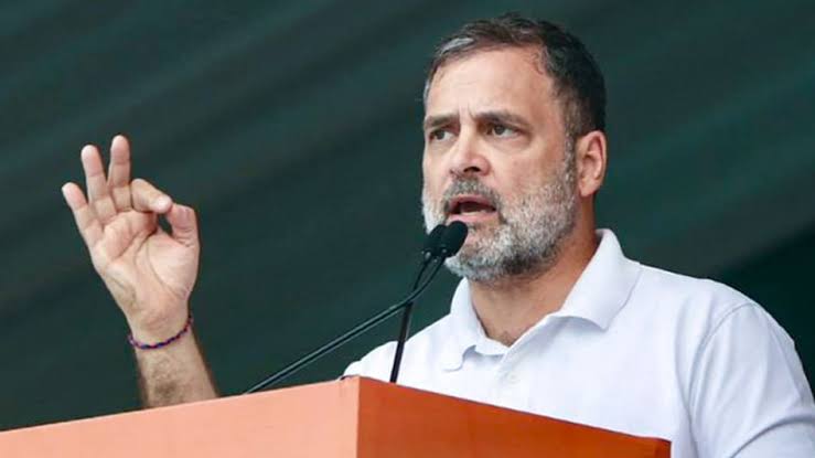 दिल्ली में विपक्ष की रैली से पहले वोट चोरी के आरोपों पर बयान देते राहुल गांधी
